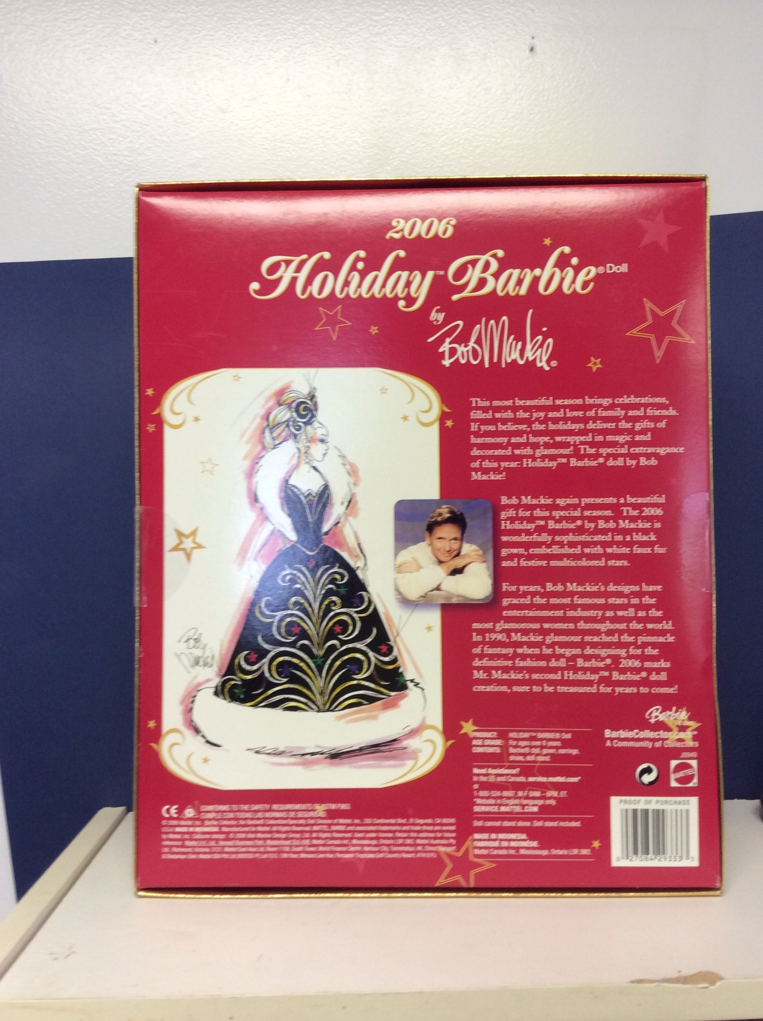 2006 Bob Mackie Holiday Barbie - NIB [anb00101] - $59.99 : Zen